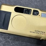 CONTAX T2 ゴールドのカメラ