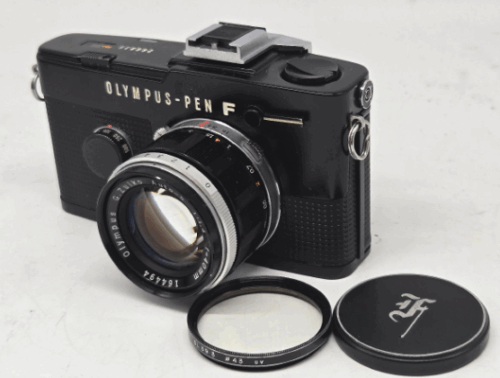 OLYMPUS PEN-F オリンパス フィルムカメラ 一眼レフカメラ G.Zuiko Auto-S 40mm F1.4